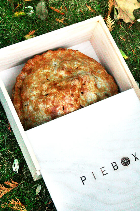 pie in piebox