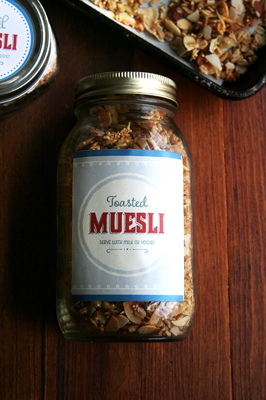 big jar muesli