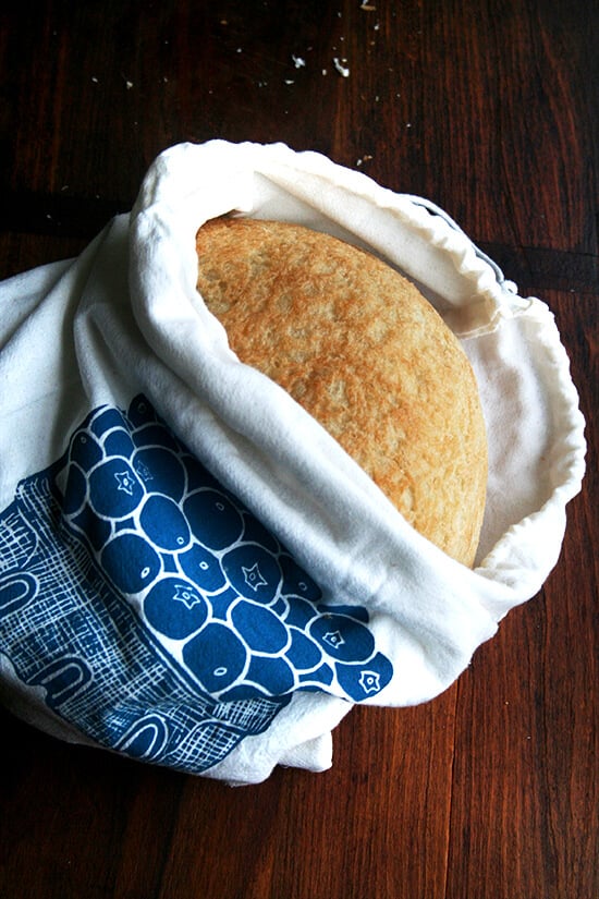 bag with bread