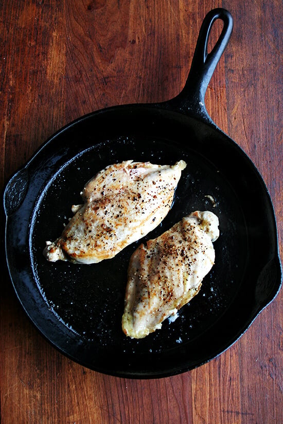 chicken breasts