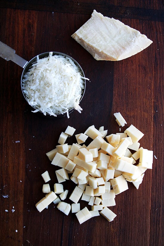 grated cheese