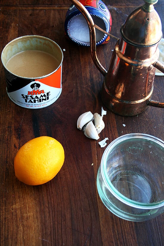 tahini sauce ingredients