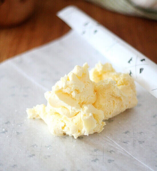 homemade cultured butter