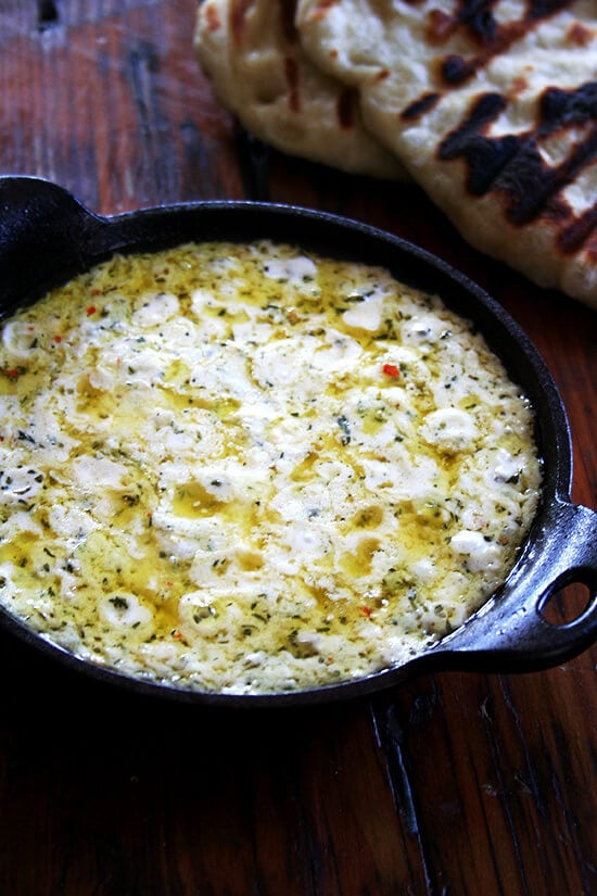 Baked Ricotta Dip • The Crumby Kitchen