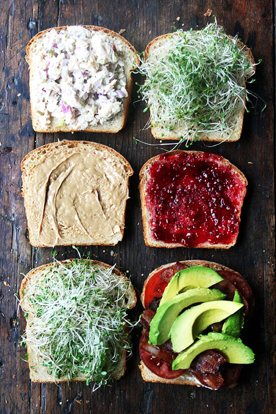 This sandwich bread can be made entirely with whole wheat flour, but I like using a mix of all-purpose and whole wheat flours, which produce a soft, light, and sturdy loaf, one that appeals, most importantly, to both toddlers and adults alike. // alexandracooks.com