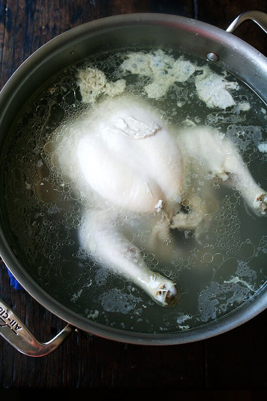 chicken poaching