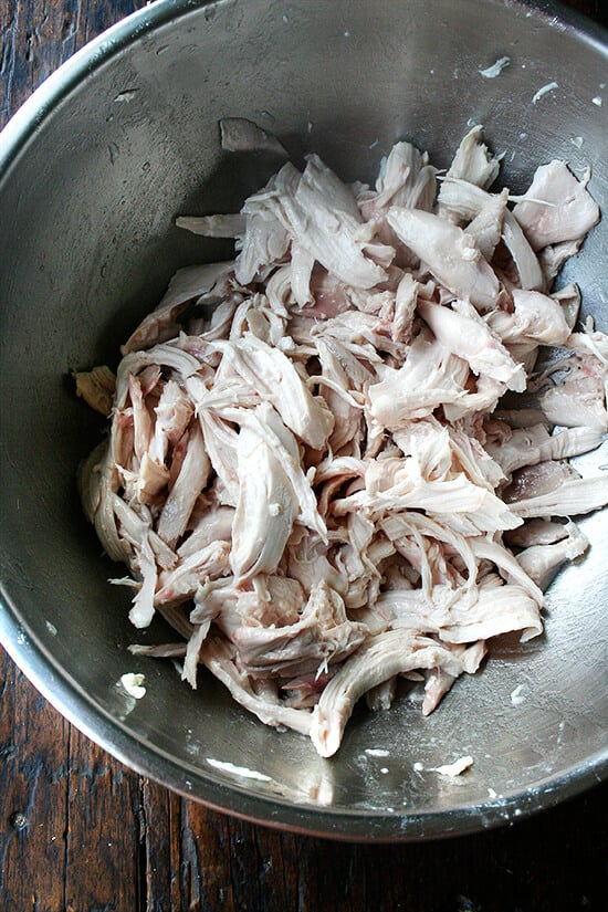 chicken, pulled