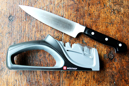 knife and sharpener