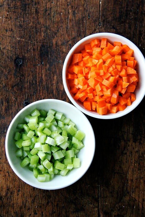 carrots and celery