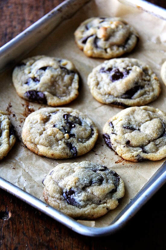 just-baked cookies