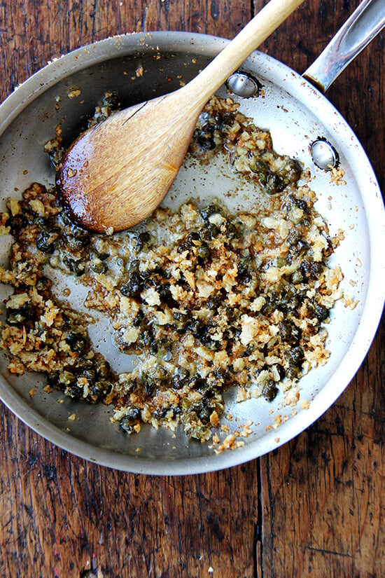 brown butter breadcrumbs