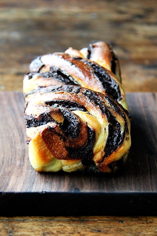 cooled babka