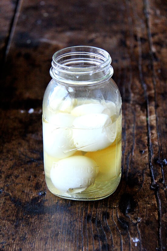 pickled eggs