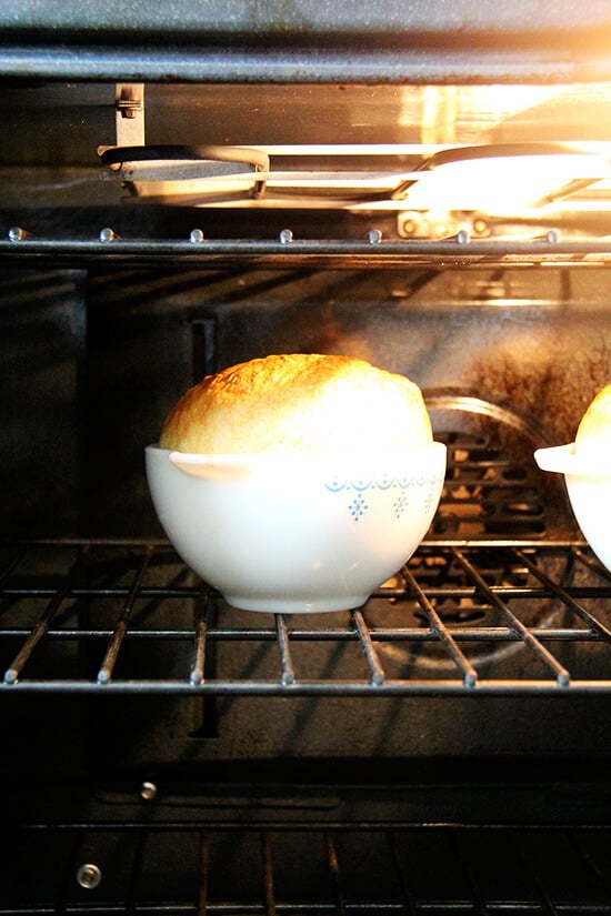 peasant bread baking