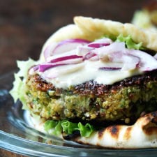 Chickpea & Quinoa Veggie Burgers