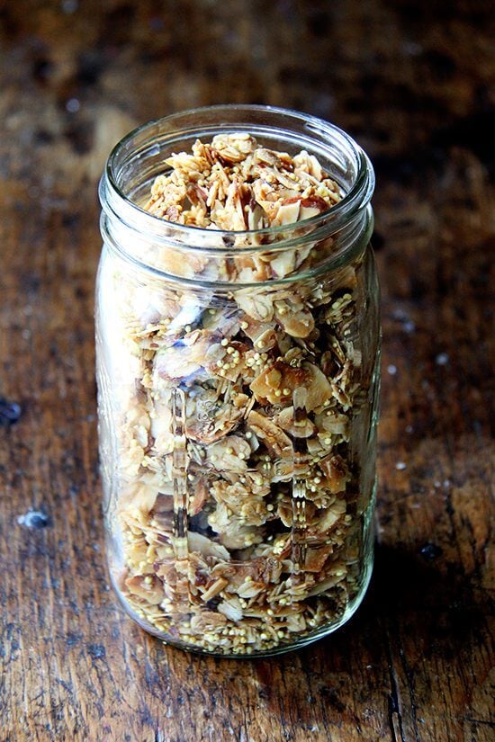 jar of granola