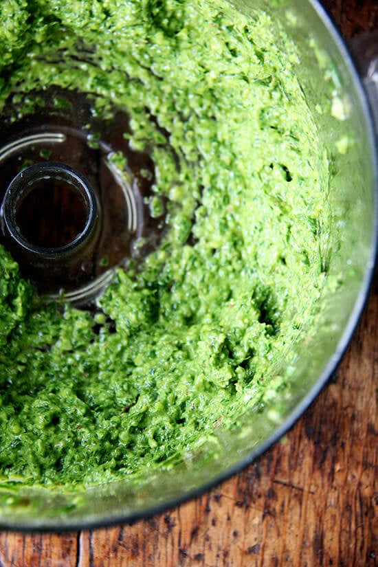 ramp green pesto