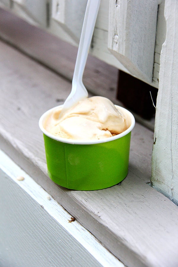 salted caramel ice cream