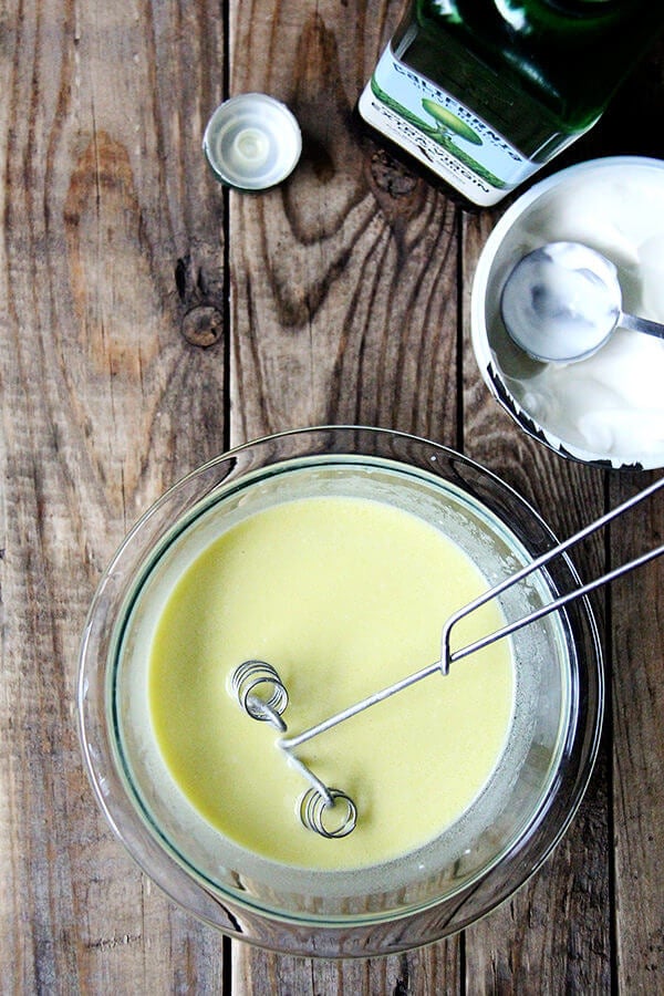 crème fraîche dressing