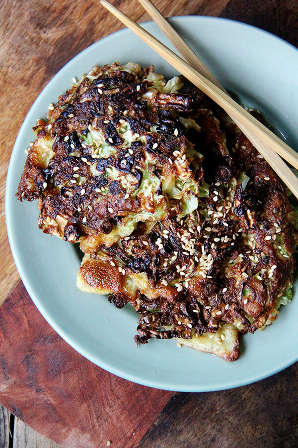 cabbage pancakes