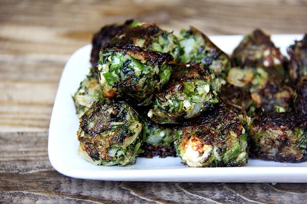 fried greens meatless balls