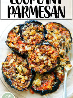 Easy Eggplant Parmesan With Roasted