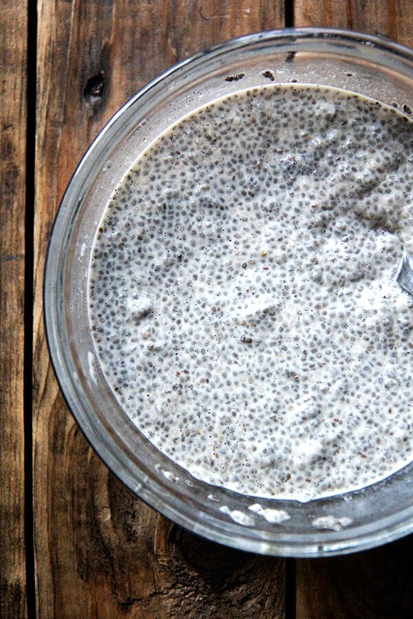 Homemade Cashew Milk  Cashew Milk Chia Pudding - Alexandra's Kitchen