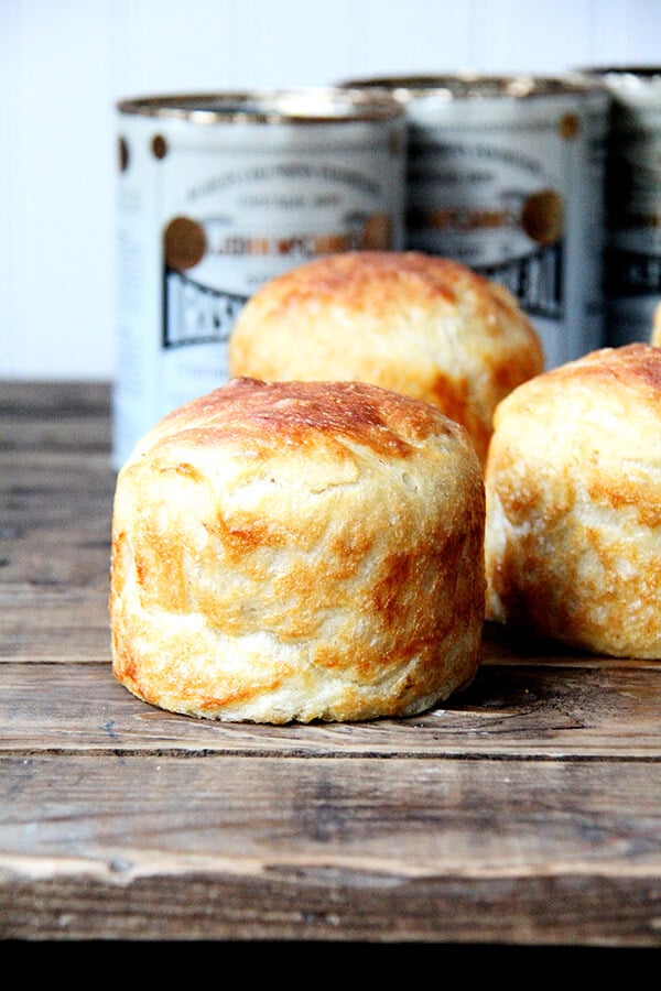 peasant bread baked in a tin