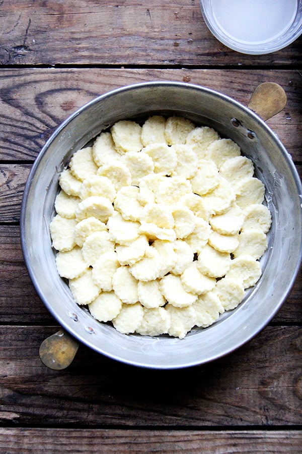 assembled gnocchi