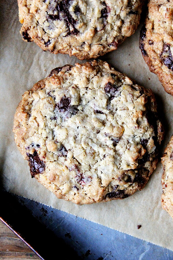 Giant Kitchen Sink Cookies.