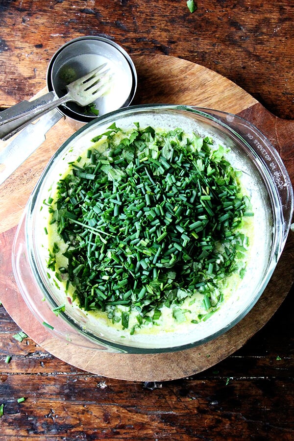 Little Gems with Chez Panisse Green Goddess Dressing - Alexandra's Kitchen