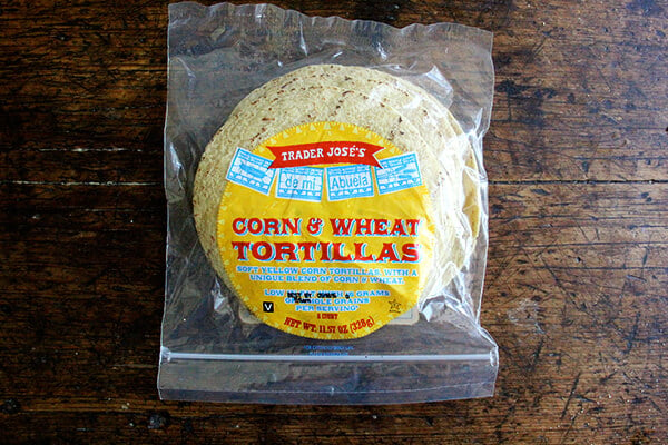 corn and wheat tortillas