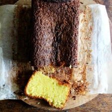 Lemon-Semolina Almond Cake
