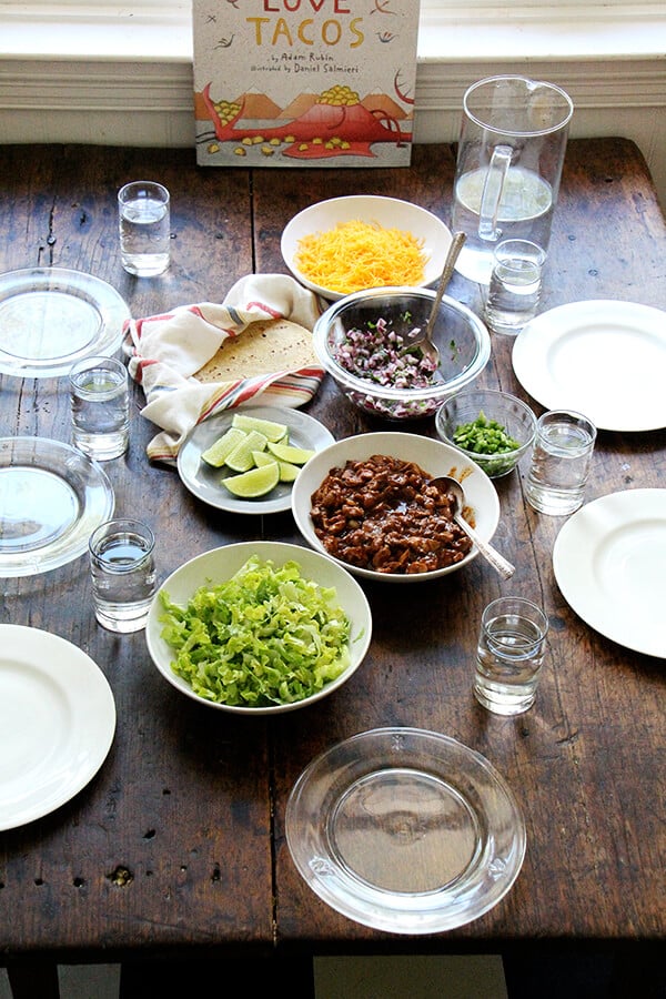 taco Tuesday table