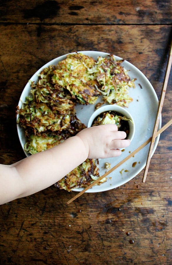 Okonomiyaki: Japanese Cabbage Pancakes | Alexandra's Kitchen