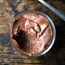 Vegan Chocolate Mousse with Aquafaba and Almond milk-image