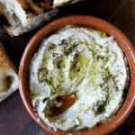 This smoky eggplant dip calls for charring whole eggplant on a grill or over an open flame until the skin is blackened. The rest is easy: pulse the eggplant flesh in a food processor with tahini, Greek yogurt, salt, and fresh lemon, and before serving, drizzle with olive oil and sprinkle with za'atar. Yum. // alexandracooks.com