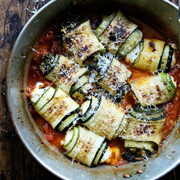 Zucchini Involtini with Ricotta | Alexandra's Kitchen