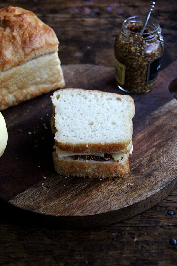 assembled sandwich