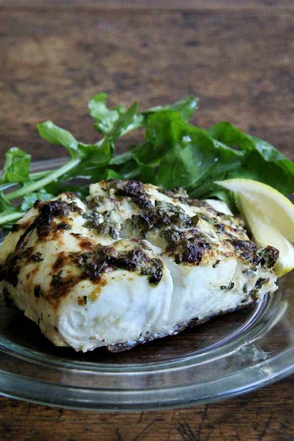 Pan Broiled Halibut With Lemon Capers Parsley Alexandra S Kitchen,10th Anniversary Decoration Ideas At Home