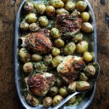 One-Pan Chicken with Potatoes &amp; Tarragon-image