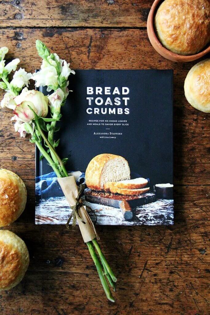 Bread baked in a flowerpot. Brushed with butter, sprinkled with sea salt, does anything say, "I love you Mom!" more than this flower pot bread? // alexandracooks.com