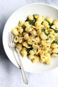 Melissa Clark’s Creamy NoCream! Corn Pasta with Basil