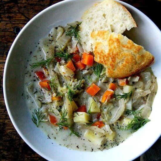 favorite cabbage soup, updated