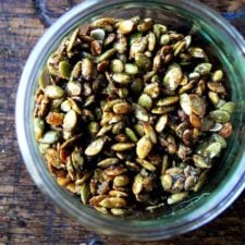 3-Ingredient Candied Pepitas (Salty-Sweet Pumpkin Seeds)-image