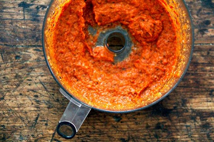 Easy Homemade Harissa (Fresh Ingredients) - Amira's Pantry