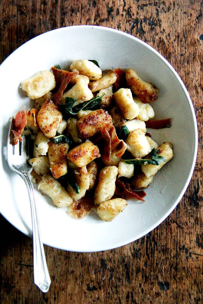 Gnocchi With Sage, Butter, and Parmesan Recipe