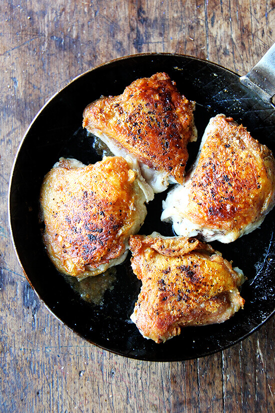 canal house chicken thighs with preserve lemon