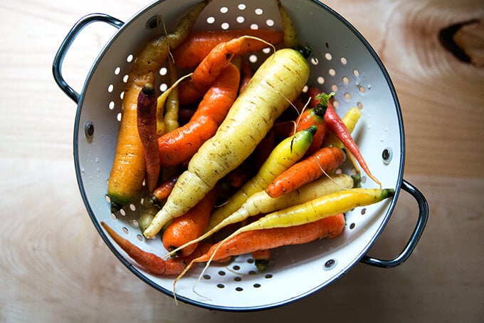 Carrots from Fresh Take Farm.