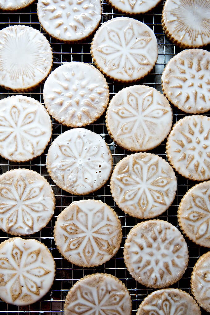 Pumpkin Spice Stamped Sugar Cookies - Nordic Ware